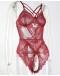                                                                【READY STOCK】55kg-80kg Plus Camisole Lace Body-Suit