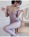                                                                【PREORDER】40kg-65kg Fishnet Sexy Lingeries Body-Suit Stockings