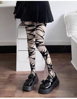                                                                【PREORDER】40kg-55kg Asymmetric Style Stockings