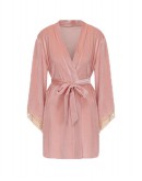                                                          【Preorder】40kg-65kg Pink Bling-Bling Silver Kimono