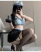                                                          【Preorder】40kg-55kg Cos Blue Skirt Set Sexy Lingeries Set