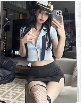                                                          【Preorder】40kg-55kg Cos Navy Sexy Lingeries