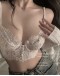                                                          【Preorder】S-XL French Lace Thin Pads Bra/ Panties