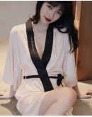                                                          【Preorder】45kg-70kg Ice Silk Kimono Outwear Pajamas