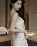                                                          【Preorder】40kg-70kg Ice Silk Kimono + Pajamas Dress