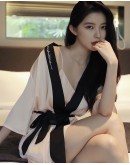                                                          【Preorder】40kg-70kg Ice Silk Kimono + Pajamas Dress