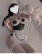                                                          【Preorder】40kg-60kg Cut-Out Short Apron Maid Cos Set
