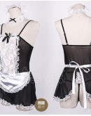                                                          【Ready Stock】65kg-96kg Thin Cos Maid Sexy Lingeries