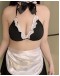                                                          【Preorder】60kg-85kg Plus Maid Apron Bikini Set