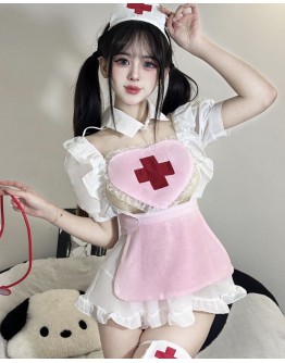                                                                         【Preorder】40kg-55kg Pink Cos Dress Set