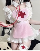                                                                         【Preorder】40kg-55kg Pink Cos Dress Set