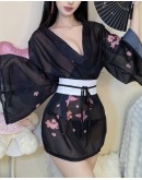                                                                         【Preorder】40kg-60kg Thin Chiffon Sakura Kimono Set