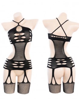                                                          【Preorder】40kg-60kg Cut-Out High Waist Stockings
