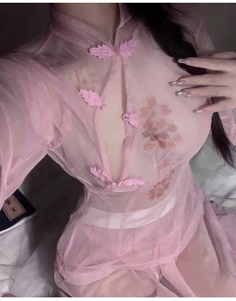                                                          【Preorder】40kg-55kg Grenadine Tops+ Long Skirt + T-Back
