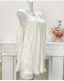                                                          【Preorder】40kg-60kg Asymmetrical Loose Maxi Pajamas Dress