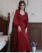                                                          【Preorder】35kg-75kg Ice Silk Camisole Pajamas Dress / Long Kimono