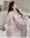                                                          【Preorder】35kg-75kg Ice Silk Camisole Pajamas Dress / Long Kimono