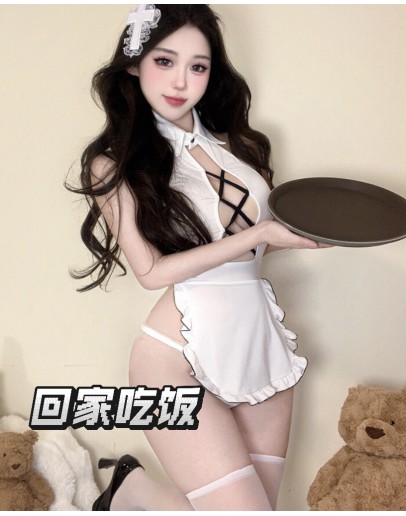                                                          【Preorder】40kg-60kg Lace-Up Apron +T-Back