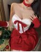                                                          【Preorder】40kg-55kg Christmas Rabbit Velvet Dress Set