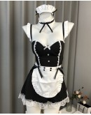                                                          【Preorder】40kg-60kg Pads Underwire Cos Maid Sexy Lingeries Dress
