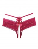                                                          【Preorder】40kg-60kg Ribbon Lace Sexy Lingerie Panties