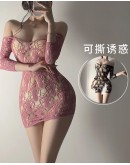                                                          【Preorder】40kg-60kg Off-The-Shoulder Fitted Sexy Lingeries