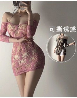                                                          【Preorder】40kg-60kg Off-The-Shoulder Fitted Sexy Lingeries