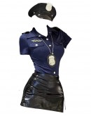                                                          【Preorder】40kg-55kg Cos Navy Fitted Skirt Sexy Lingeries Set