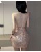                                                          【Preorder】40kg-55kg Christmas Sequin Sexy Lingeries Dress