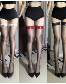                                                          【Preorder】40kg-55kg Sexy Lingeries High-Light Silk Lace Stockings