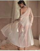                                                          【Preorder】40kg-85kg Cut-Out Lace Body-Suit /Long-Line Outwear