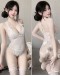                                                          【Preorder】40kg-55kg Thin Lace Ribbon Body-Suit