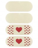                                                          【Preorder】4 in Set Sexy Lingeries Nipple Cover Sticker