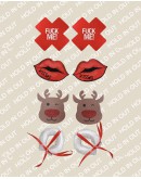                                                          【Preorder】40kg-55kg Christmas Style Gift Body-Suit Set