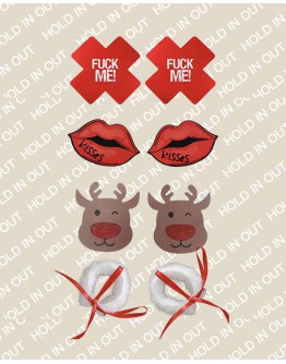                                                          【Preorder】40kg-55kg Christmas Style Gift Body-Suit Set