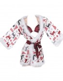             Free Shipping Christmas Kimono With Bikini Sexy Lingerie