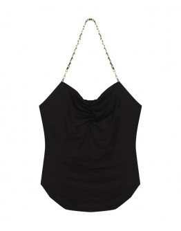          FREE SHIPPING CHAIN CAMISOLE VEST