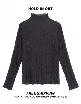              Free Shipping Perfect Plus Turtleneck Tops