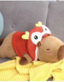                                                          【Preorder】Capybaras Clothes Patterned Bigger Pillow