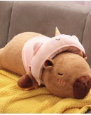                                                          【Preorder】Capybaras Clothes Patterned Bigger Pillow