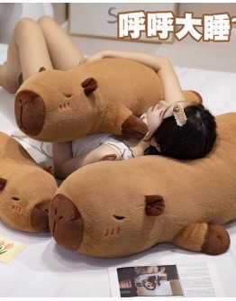                                                          【Preorder】Capybaras Clothes Patterned Bigger Pillow