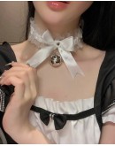                                                          【Preorder】Bell Ribbon Necklace