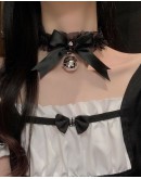                                                          【Preorder】Bell Ribbon Necklace