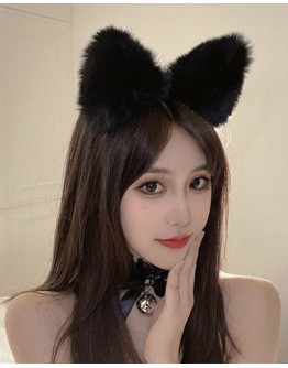                                                          【Preorder】Kitty Velvet Hairband