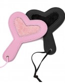                                                          【Preorder】Love Heart Faux Leather Velvet Acc