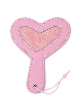                                                          【Preorder】Love Heart Faux Leather Velvet Acc